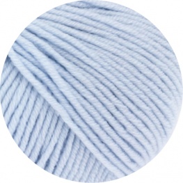Lana Grossa Cool Wool Big Uni/Mélange 604 - Hellblau