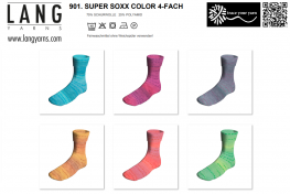 Super Soxx 100g 4-fädig Space Color 