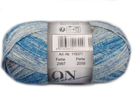 ONline Supersocke Sort. 360 Cotton Stretch Color 100g 2997 - 