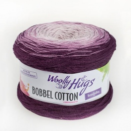 Woolly Hugs BOBBEL COTTON 22- lila/flieder/rosa