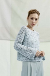 Pullover aus Soft Cotton 1018.0025 - Nachtblau | S-M (500g)