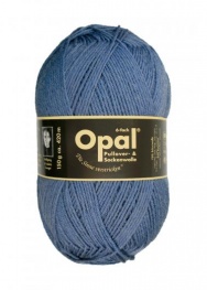 OPAL 6-fach 150g Uni + Neon 5307 - jeansblau