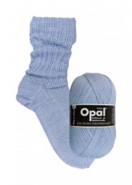OPAL 4-fach 100g Uni + Neon 9932 - himmelblau