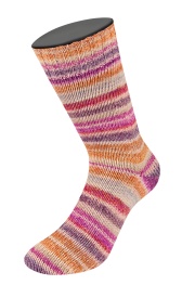 Lana Grossa Cool Wool 4 Socks Print 7761