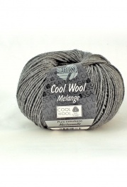 Lana Grossa Cool Wool Uni/Mélange 412 - Dunkelgrau