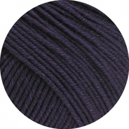 Lana Grossa Cool Wool Big Uni/Mélange 991 - Aubergine