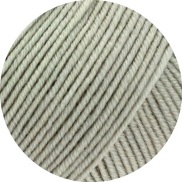 Lana Grossa Cool Wool Uni/Mélange 2106 - Graubeige
