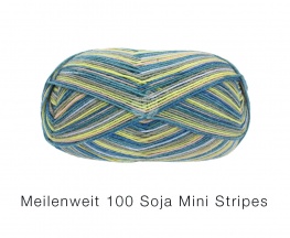 MEILENWEIT 100g Soja Sky/Soft/Mini Stripes 333