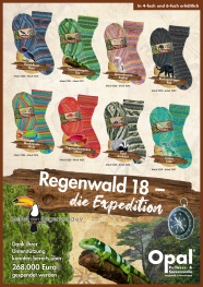 OPAL 4-fach 100g Regenwald 18 die Expedition 