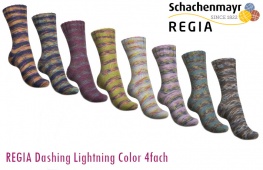 REGIA 4-fach Dashing Lightning Color 