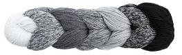 Woolly Hugs ROPE PLAIT 250g 183 - grau
