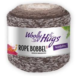 Woolly Hugs Rope Bobbel 250g 102 - beige/braun