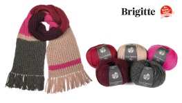 Brigitte Charity Paket 2023 - Ein Schal fürs Leben 