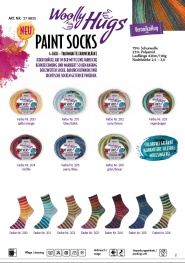 Woolly Hugs Paint Socks 100g 