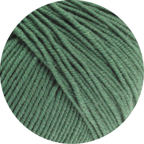 Lana Grossa Cool Wool Uni/Mélange 2021 - dunkles Graugrün