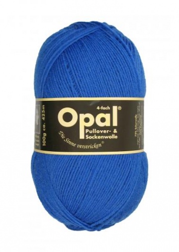 OPAL 4-fach 100g Uni + Neon 5188 - blau