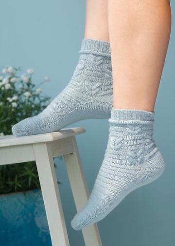 Cavalli Socken aus Regia Premium Silk 