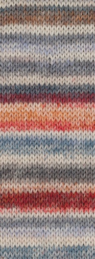 Lana Grossa Cool Wool 4 Socks Print 7758