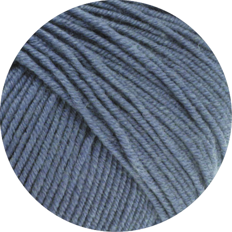 Lana Grossa Cool Wool Uni/Mélange 2037 - Graublau