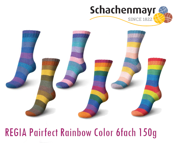 Schachenmayr Regia pairfect Rainbow Color 6 fädig